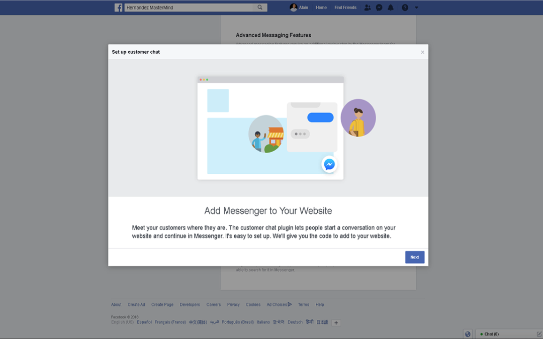 Overview of the Facebook Customer Chat Plugin for WordPress