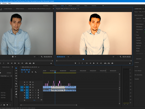 Adobe Premiere Pro Video Editing